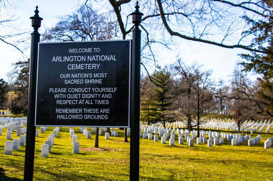 Visiting Arlington National Cemetery, Virginia