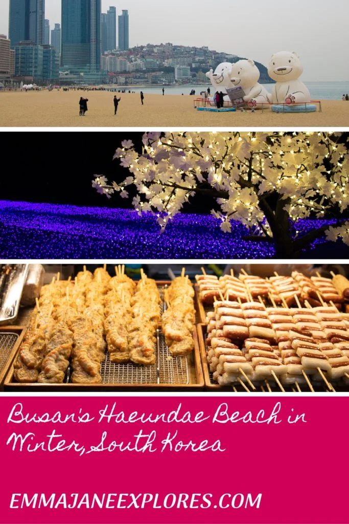 Haeundae Beach in Winter, Busan, South Korea - Emma Jane Explores