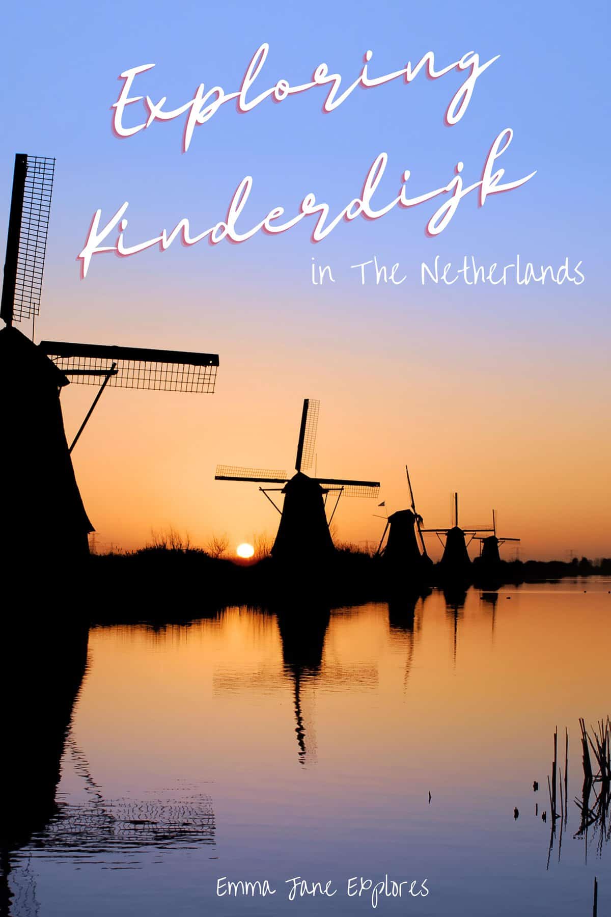A day trip from Rotterdam to the gorgeous windmills of Kinderdijk - Emma Jane Explores
