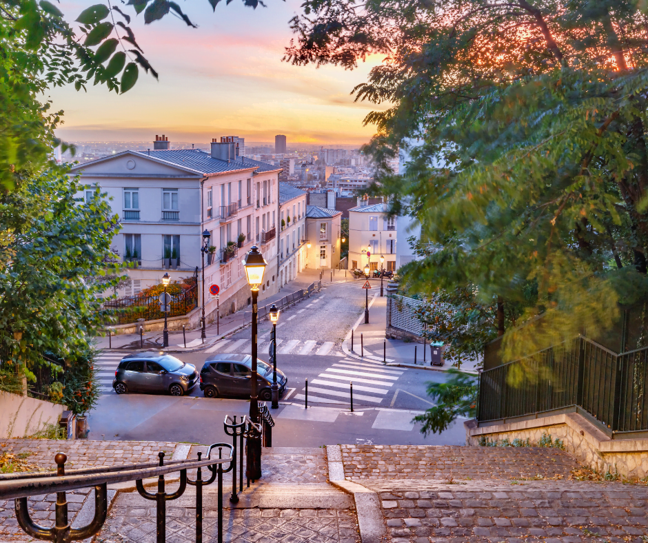 Montmartre is famous for art
