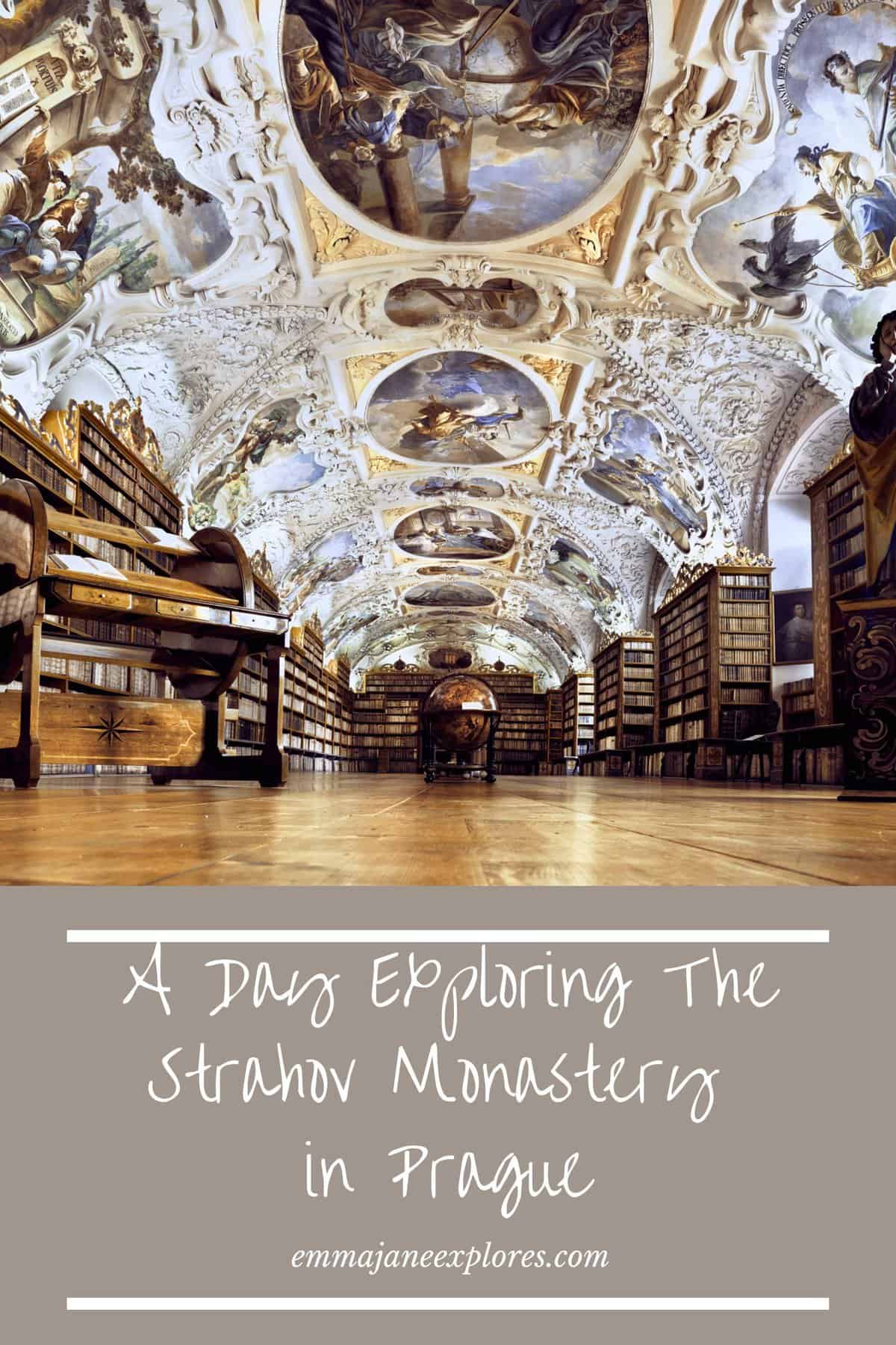 Strahov Monastery in Prague - Emma Jane Explores